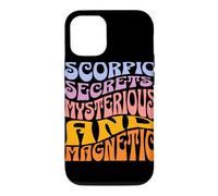 Scorpion Secrets Mystérieux Magnétique Zodiaque Astrologie Coque pour iPhone 12/12 Pro
