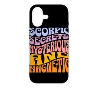 Scorpion Secrets Mystérieux Magnétique Zodiaque Astrologie Coque pour iPhone 17