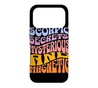 Scorpion Secrets Mystérieux Magnétique Zodiaque Astrologie Coque pour iPhone 17 Pro