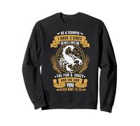 Scorpion - Signe du Zodiaque Anniversaire Astrologie Scorpion Sweatshirt