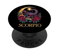 Scorpion Signe du Zodiaque Scorpion Eau Astrologie Passion Deep PopSockets PopGrip Adhésif