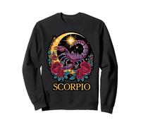 Scorpion Signe du Zodiaque Scorpion Eau Astrologie Passion Deep Sweatshirt