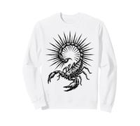 Scorpion Spiked Tail Punk Metal Arachnid Sweatshirt