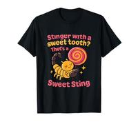 Scorpion Sweet Sting Candy Zodiac Graphic T-Shirt