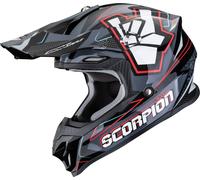 Scorpion VX-16 Evo Air Rok Bagoros, casque de motocross XS Noir/Gris/Rouge/Blanc Noir/Gris/Rouge/Blanc