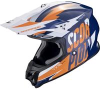 Scorpion VX-16 Evo Air Slanter Bleu / Orange S