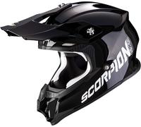 Scorpion VX-16 Evo Air Solid, casque croisé XXL Noir Noir