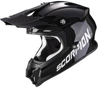 Scorpion VX-16 Evo Air Solid Casque de motocross, noir, taille 2XL pour homme