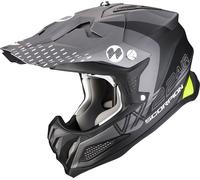 Scorpion VX-22 Air Mips Ares, casque croisé M Noir Mat/Argent Noir Mat/Argent