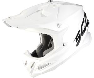 Scorpion VX-22 Air Mips Solid, casque croisé XL Blanc Blanc