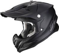 Scorpion VX-22 Air Mips Solid, casque croisé XL Noir Mat Noir Mat