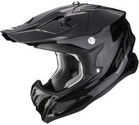 Scorpion VX-22 Air Solid Casque de motocross, noir, taille S pour homme