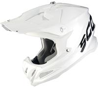 Scorpion VX-22 Air Solid Motocross Helmet couleur : blanc, taille : XL (61/62)