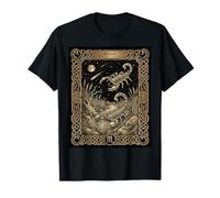 Scorpion Zodiac Astrologie Tarot Style Carte T-Shirt