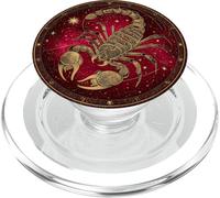 Scorpion Zodiac Mandala - Art Scorpion Céleste PopSockets PopGrip pour MagSafe