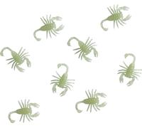 Scorpions animaux Décoration Halloween Nuit Kreepy Créatures Fête d'épouvante Animaux Idées cadeaux Horreur, Couleur : Brille dans le noir