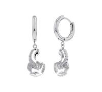 Scorpions by Amor Boucles d'oreilles créoles en acier inoxydable Unisexe Pour homme et femme Idée cadeau Livré dans une boîte à bijoux, Normal, Acier inoxydable, Pas de gemme
