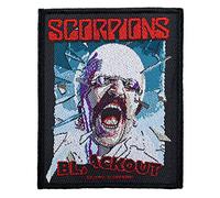 Scorpions Écusson Blackout tissé et sous licence.