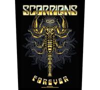 Rock Off Trade T-shirt Scorpions Forever Backpatch Noir Unisexe Adulte Sans manches Officiel