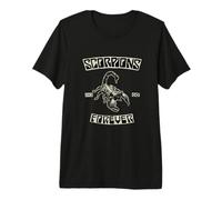 Scorpions Forever Since 1965 Noir T-Shirt Haut de Gamme