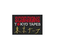 Scorpions Tokyo Tapes Hard Rock Heavy Me Écusson Patch en fer brodé sur accessoire