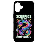 Scorpios The Best Secret Keepers Coque pour iPhone 16