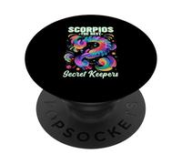 Scorpios The Best Secret Keepers PopSockets PopGrip Adhésif