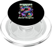 Scorpios The Best Secret Keepers PopSockets PopGrip pour MagSafe