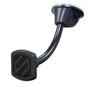 Scosche MagicMount Universal Magnetic Suction Cup Phone Holder - for Mobile Devices, One-Handed Use - Black