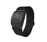 Scosche Rhythm+2.0 Waterproof Heart Rate Monitor Armband - Optical Heart Rate Armband Monitor with Dual Band Radio Ant+ and Bluetooth Smart - Black