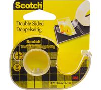 Scotch 136-DQ-FBNL ruban adhésif double face 665 12 mm x 7,9 m