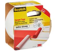 Scotch 4202750b Carpet Tape White