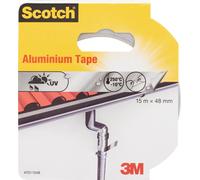 Scotch 7100183851 Scotch ruban d'étanchéité argenté 48,0 mm x 15,0 m 1 rouleau