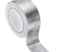 Scotch Aluminium 20M Aluminum Foil Tape Heavy Duty Duct Silver Sealing Patching For Ductwork(20METER_0.15MM_50MM)