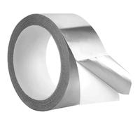 Scotch Aluminium Feuille adhésive de scellage, ruban adhésif en aluminium for réparation tuyaux, accessoires cuisine(20Meter,5CM)