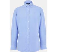 Scotch And Soda Men's Long-Sleeve Patterned Shirt Bleu 17 inch Male