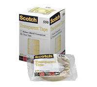 Scotch Brand 30525 Ruban adhésif dans emballage bonbon, 19 mm x 66 m, acrylique transparent