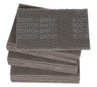 Scotch-Brite 07448 Coussinet ultra fin en carbure de silicium 15,2 cm de large x 22,9 cm de long, grain ultra fin, 1 Box of 20 pads (20 total units), 1
