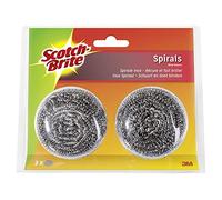 Scotch-Brite 3M Metallic Spiral Ball Spécial INOX x2 (Lot de 3 Soit 6 Spirales)