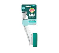 Scotch-Brite Brosse à Vaisselle Robuste, avec contrôle avancé du Savon, Anti-fuites, idéale pour poêles et grilles de Barbecue en Fonte, Compatible avec Toutes Les recharges Scotch Brite