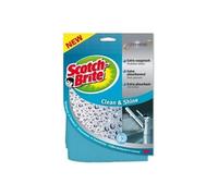 Scotch-brite - chiffonnette microfibre - ultra absorbante - bleu - dimension 32 x 30 cm