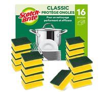Scotch-Brite Classic Éponge grattante, 16 par lot - Pour un nettoyage performant et efficace
