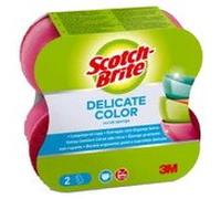 Scotch-Brite Eponge universelle Delicate Color Comfort, rose