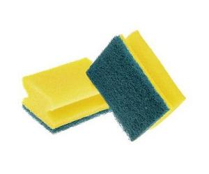 Scotch-Brite Eponge universelle DELICATE, couleur:jaune/bleu