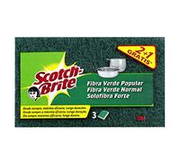 Scotch-Brite - Fibre Vert populaire - 3 unités - [Pack de 16]