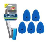 Scotch-Brite Kit de contrôle avancé Anti-Rayures, Comprend 1 Baguette et 6 tampons de Recharge, contrôle du Savon avec Un Bouton, Garde Vos Mains Hors de l'eau Sale