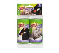 Scotch Brite Recharge pour rouleau adhésif – 2x30 feuilles – Efficace sur cheveux et poils d'animaux