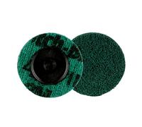 Scotch-Brite Roloc Precision Surface Conditioning Disc, PN-DR, Very Fine, TR, 2 in, 25/Inner, Dispenser Pack