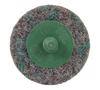 Scotch-Brite Roloc SL SC-DH TR, Oxyde d'aluminium, 5,1 cm de diamètre, 2 in x NH, noir, 200