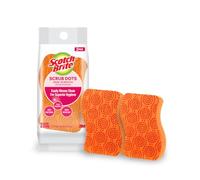 Scotch-Brite Scrub Dots Lot de 2 éponges Anti-Rayures